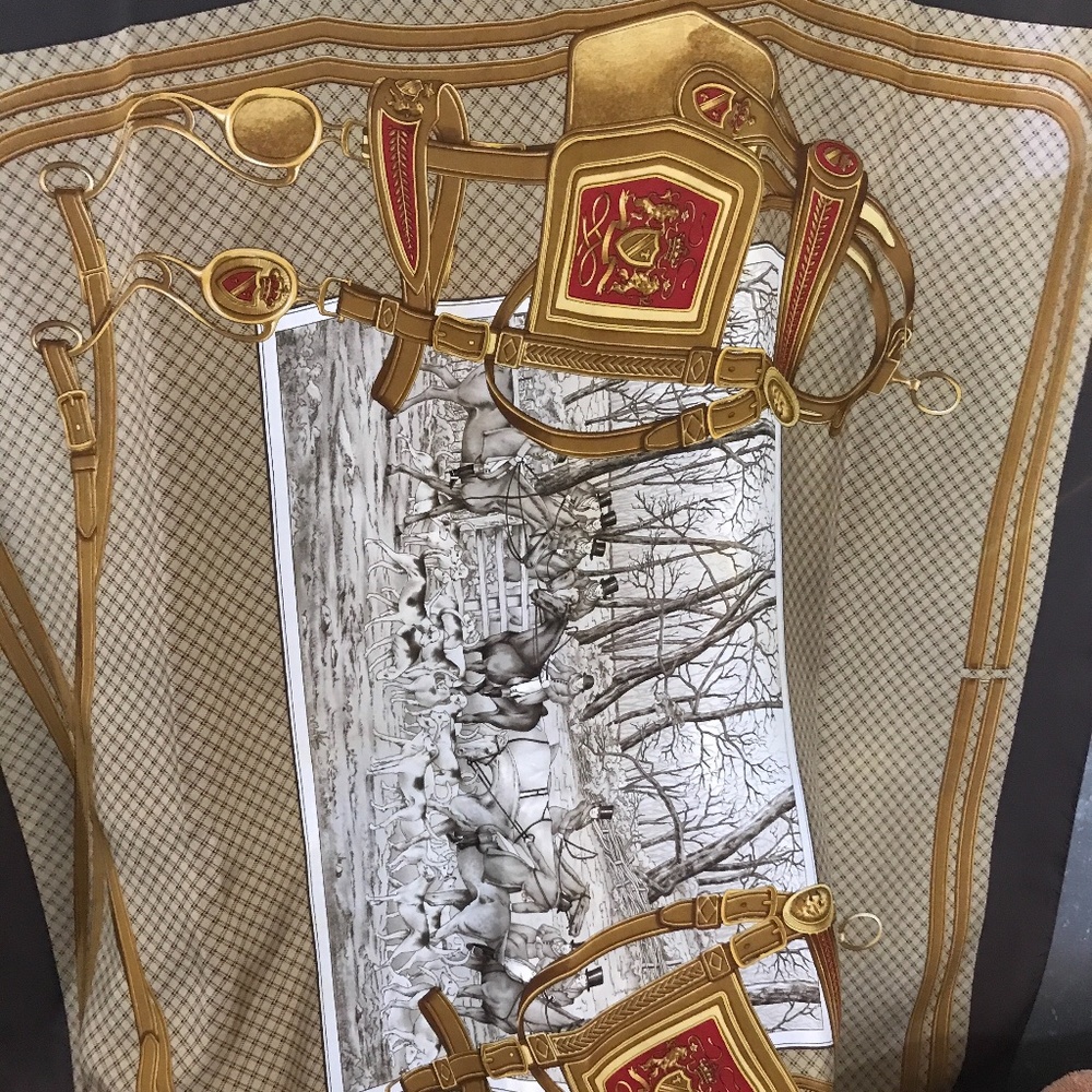 Brooks Brothers silk scarf